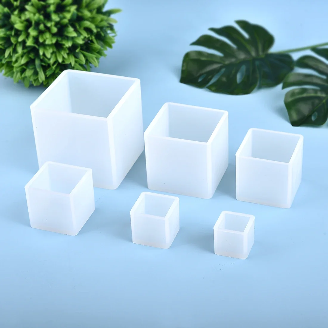 Resin Art Cube - Molde de resina de silicone 3d,