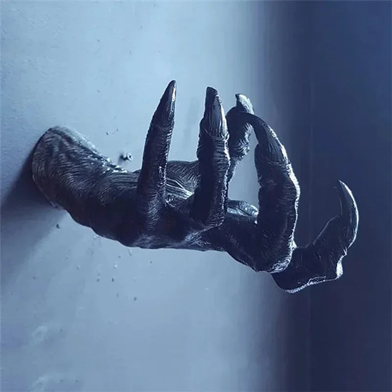 Resin Art Aesthetic - Estátuas de Mão de Bruxa Gótica