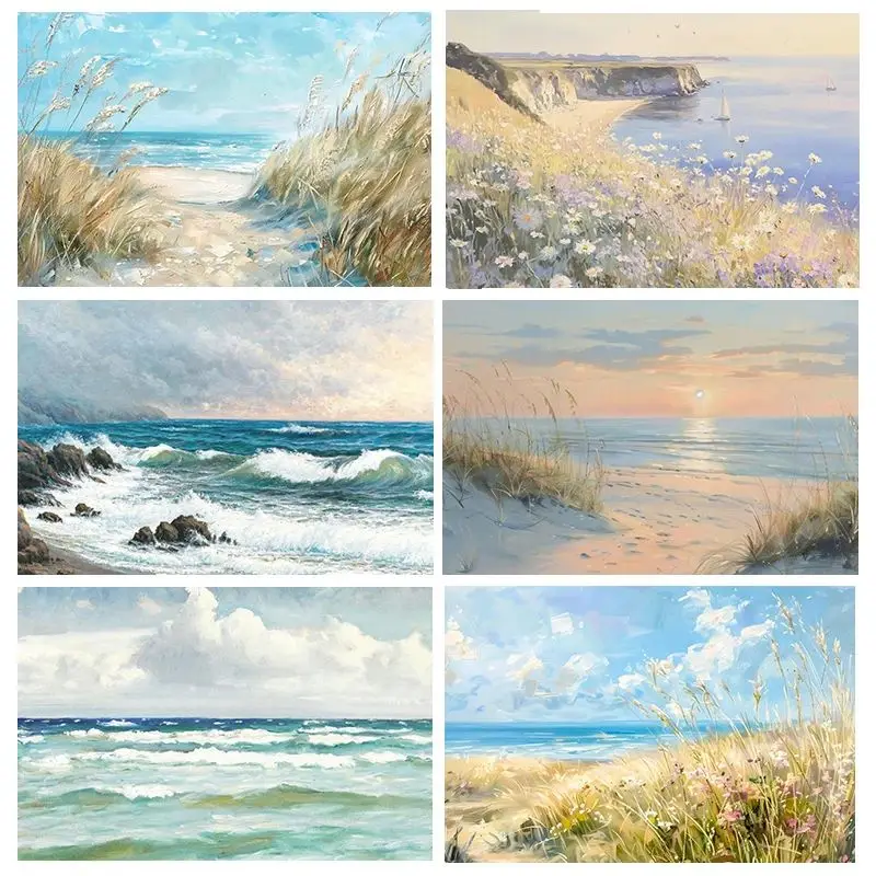 Resin Art Gallery - Pôsteres de paisagem natural com motivos