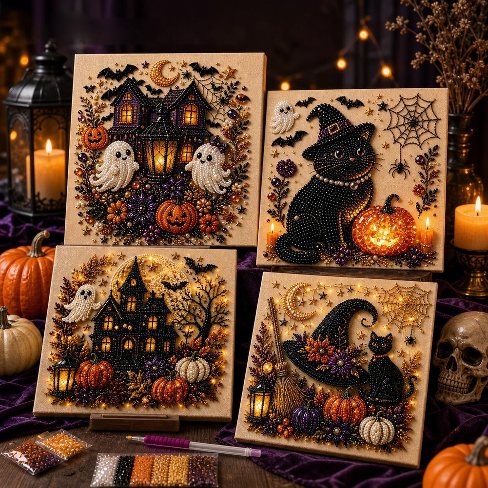 Resin Art Work - Kit de Pintura Diamante 3D Artesanal
