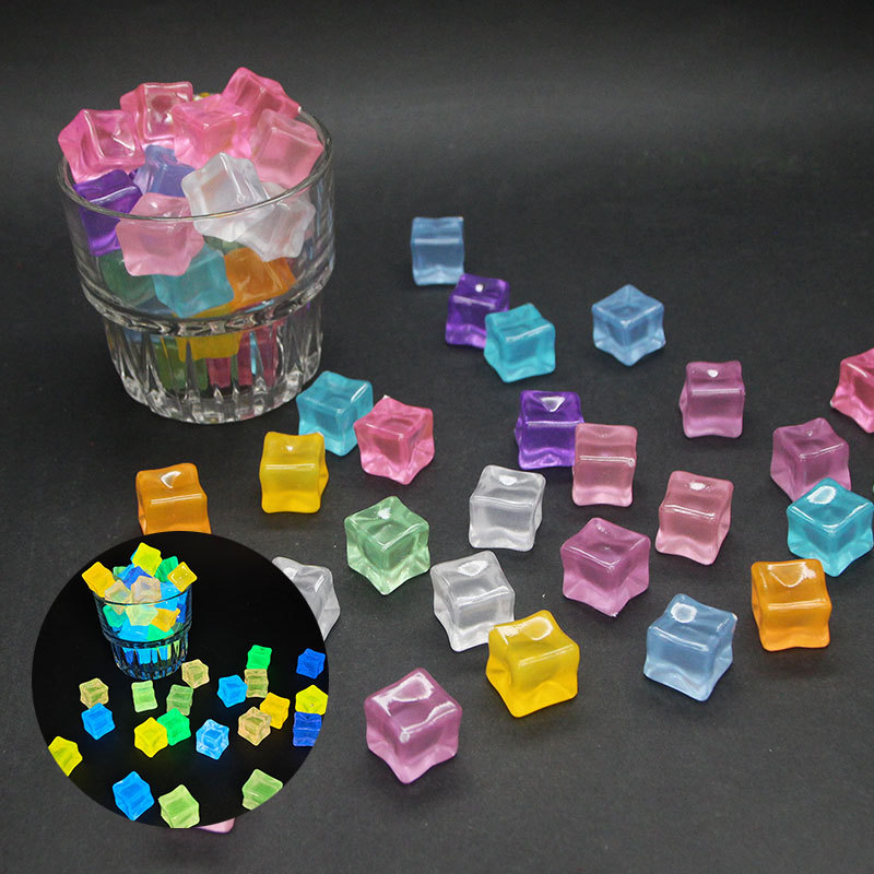 Cubos de gelo quadrados simula - Resin Art Cube avaliação e preço
