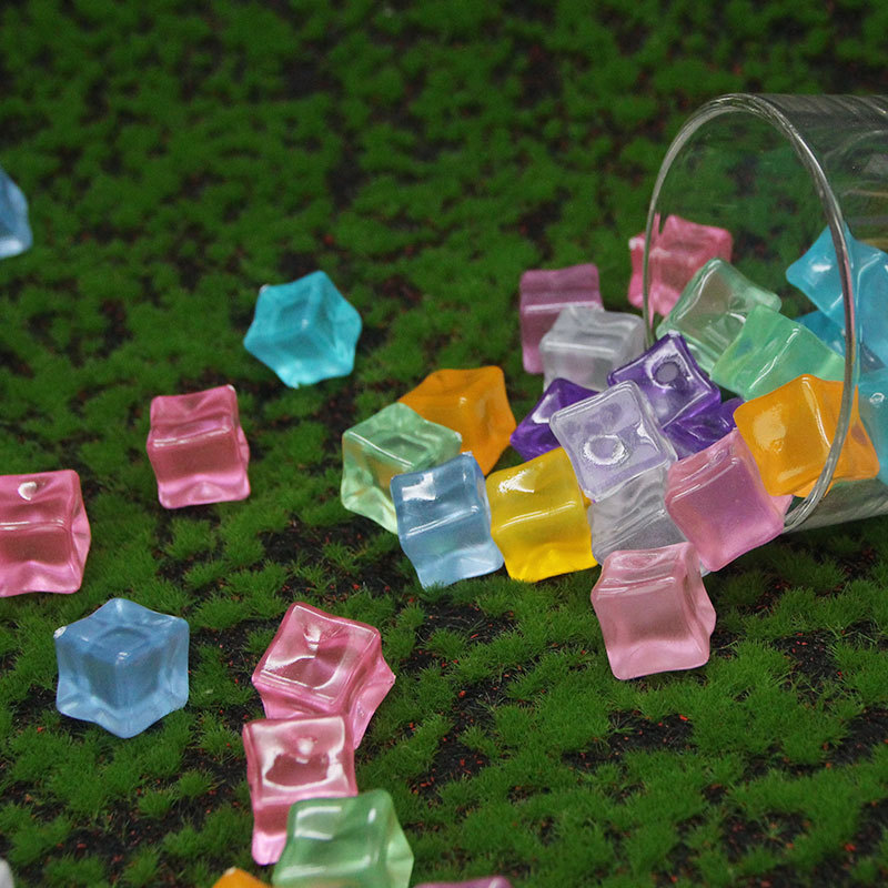 Cubos de gelo quadrados simula - Resin Art Cube avaliação e preço