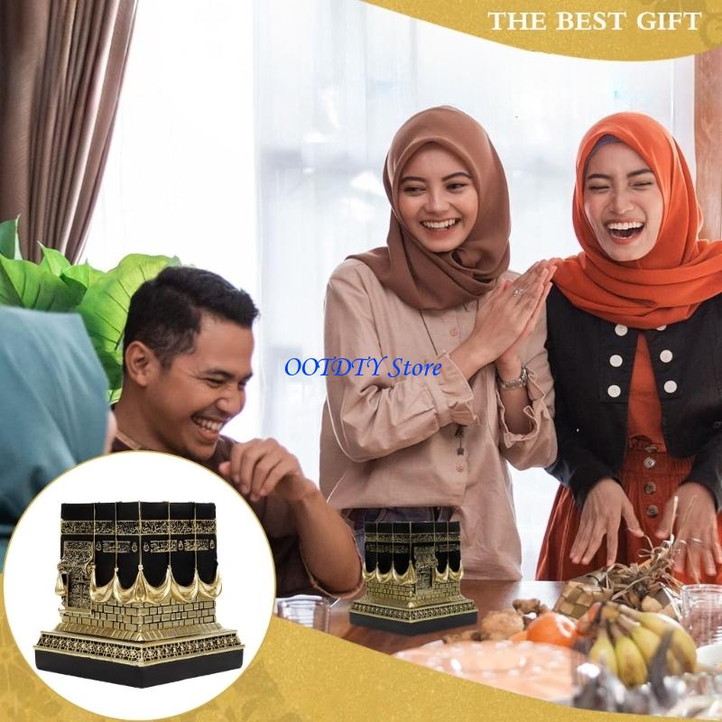 367A Kaba Islâmico Réplica Mod - Resin Art Anniversary Gift avaliação e preço