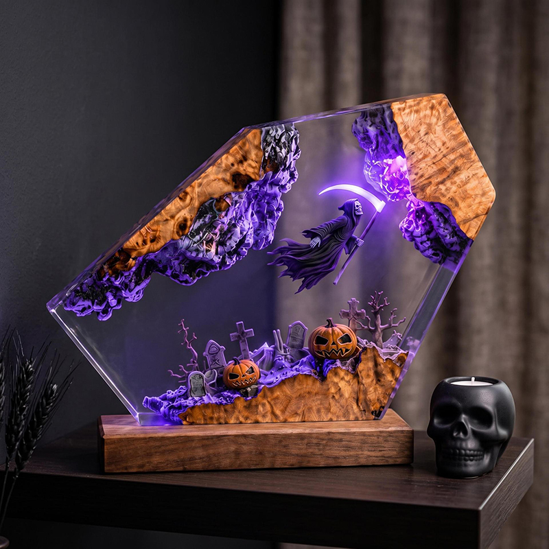 Itens Personalizados: Luminári - Resin Artist avaliação e preço