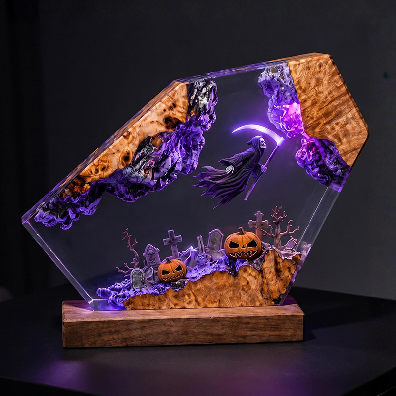 Itens Personalizados: Luminári - Resin Artist avaliação e preço