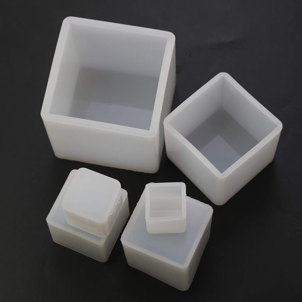 Jcd 1 pçs diy pingente de sili - Resin Art Cube avaliação e preço