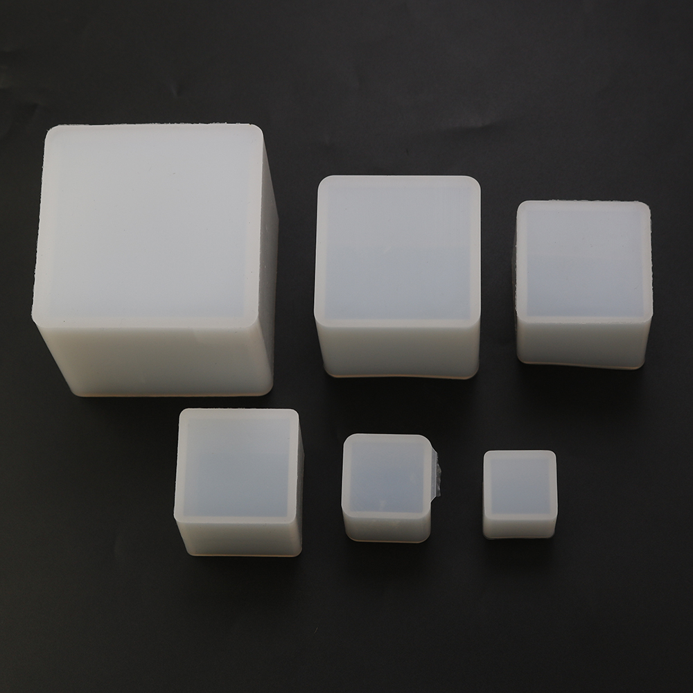 Jcd 1 pçs diy pingente de sili - Resin Art Cube avaliação e preço