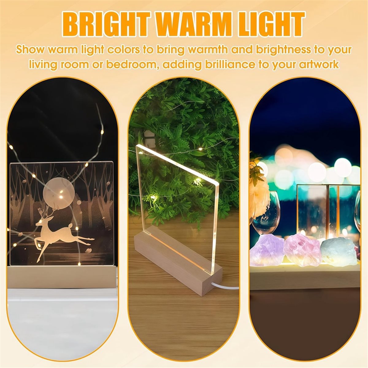 2 Peças de Base de Exibição LE - Resin Art Stand avaliação e preço