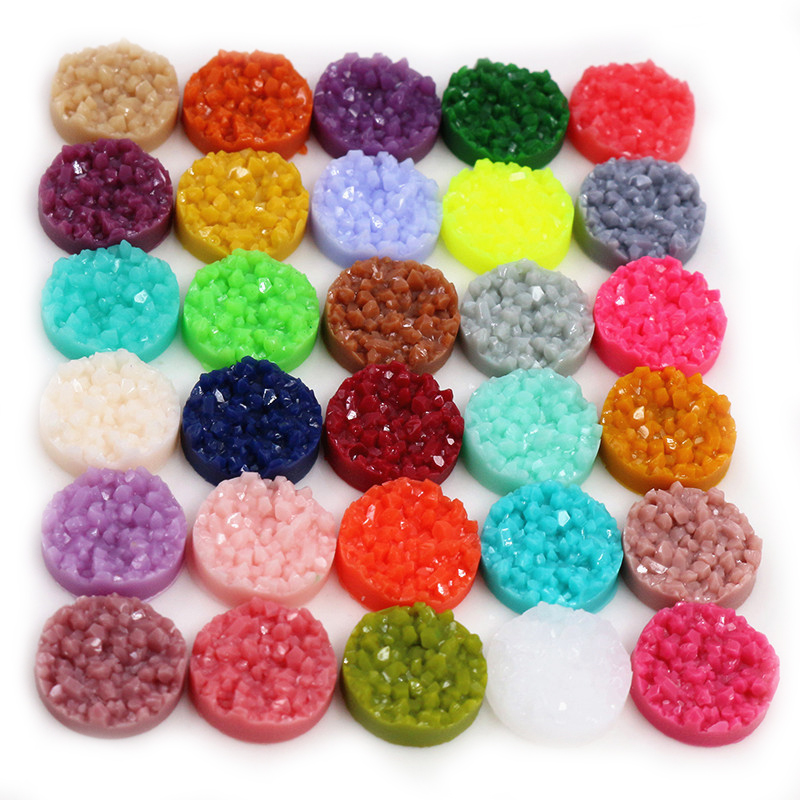 40 peças cabochões druzy de re - Resin Art Kits For Adults avaliação e preço
