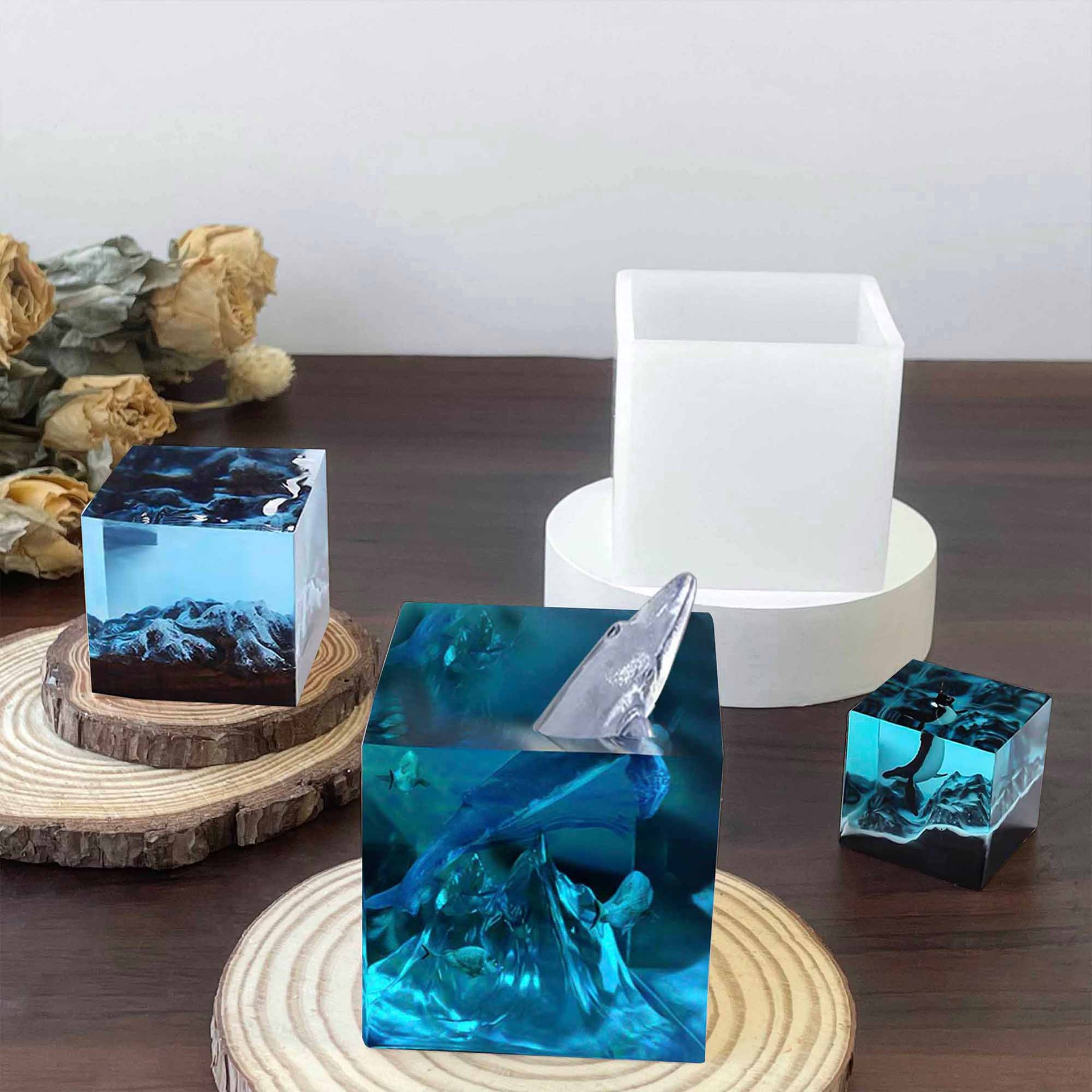 Molde de Resina em Cubo, Molde - Resin Art Cube avaliação e preço