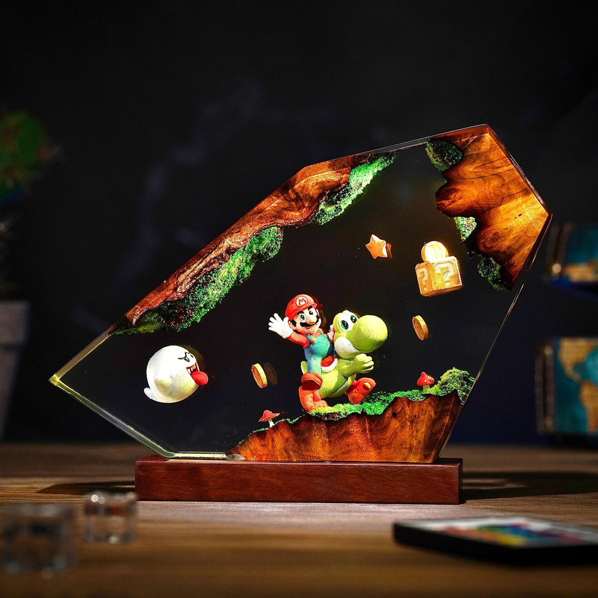 Luminária de Mesa em Resina co - Resin Artist avaliação e preço