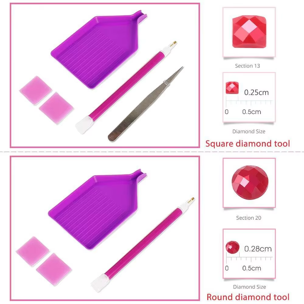 Pintura de diamantes 5D DIY, a - Resin Art Stand avaliação e preço
