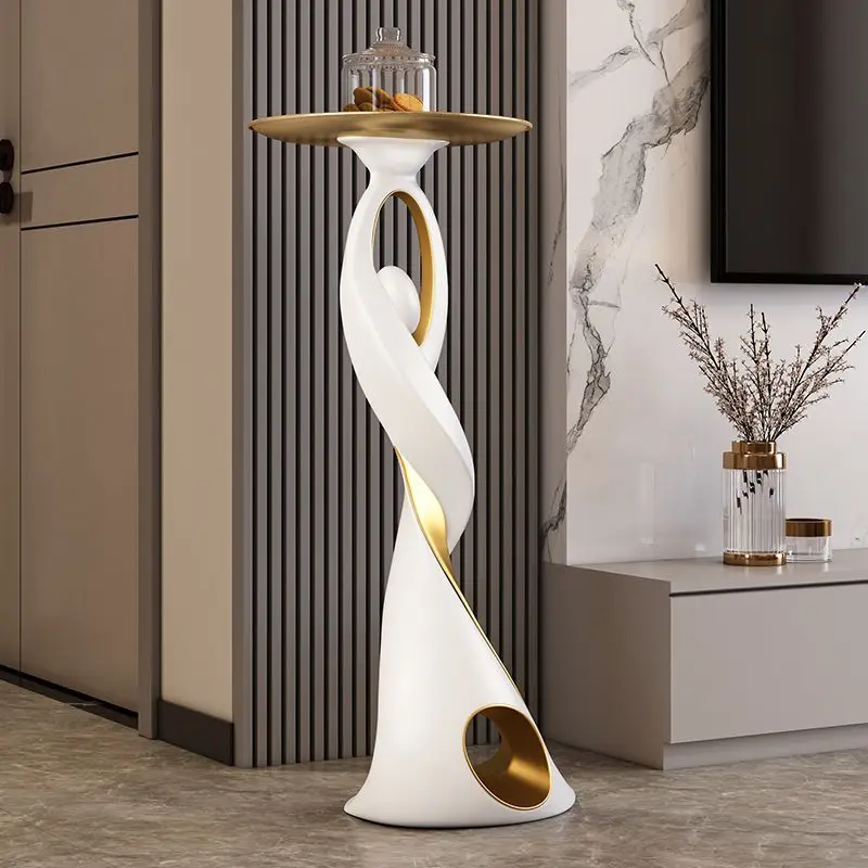 Mesa de Centro Moderna de Luxo - Resin Art Stand avaliação e preço