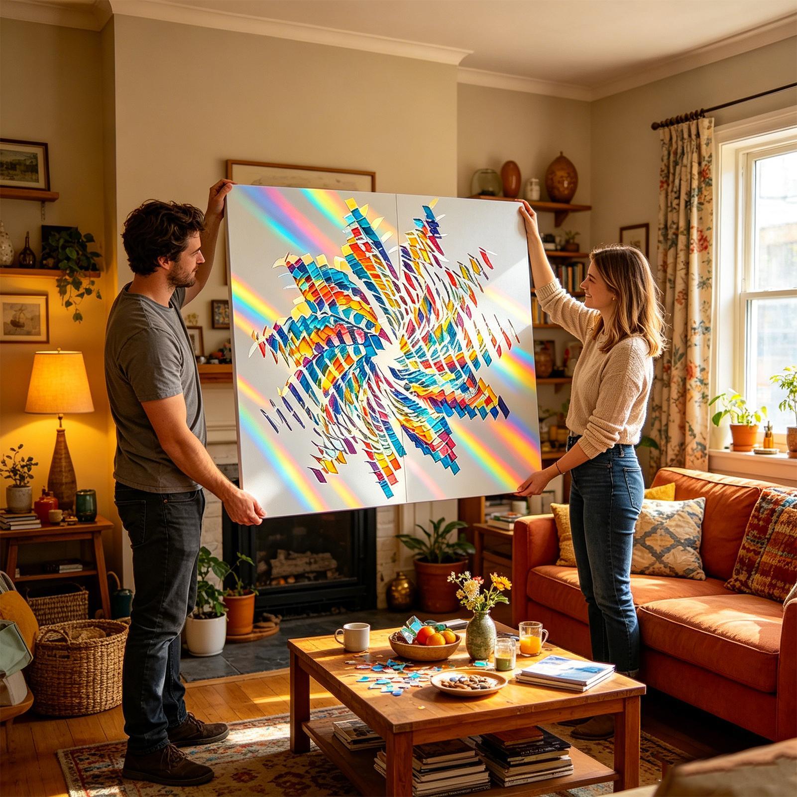 Folha Acrílica Iridescente Rad - Resin Art Cube avaliação e preço