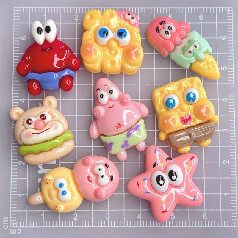 8 Peças de Brinquedos de Resin - Resin Art Phone Case avaliação e preço