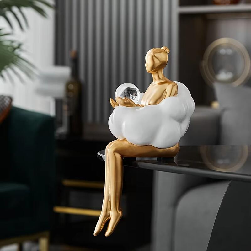 Nordic nuvem vestido menina es - Resin Art Aesthetic avaliação e preço