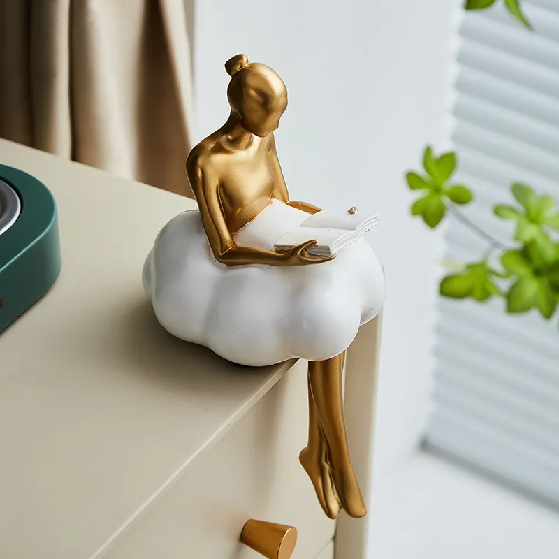 Nordic nuvem vestido menina es - Resin Art Aesthetic avaliação e preço