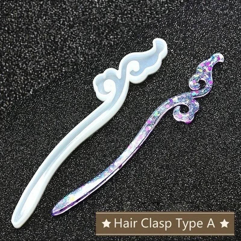Novo transparente hairpin sili - Resin Art Kits For Adults avaliação e preço