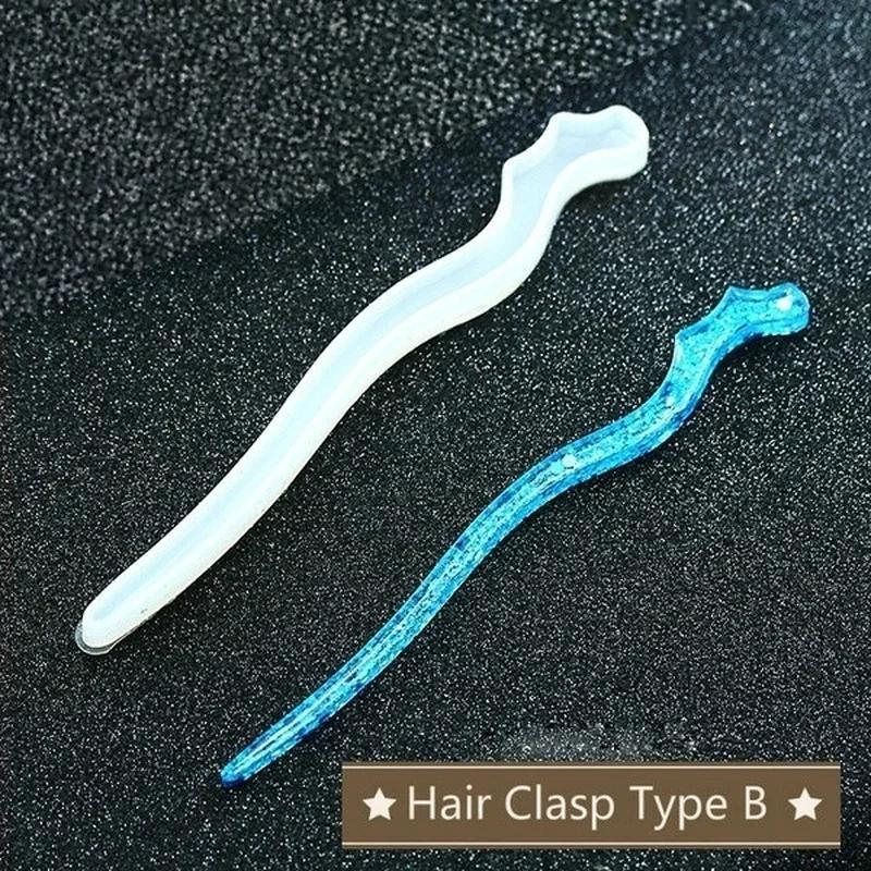 Novo transparente hairpin sili - Resin Art Kits For Adults avaliação e preço