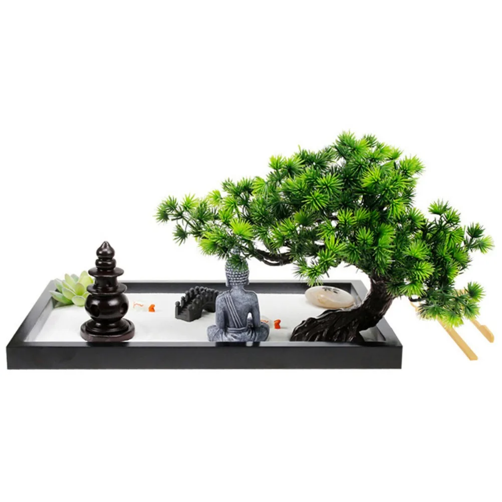 Kit Mini Jardim Zen para Medit - Resin Art Anniversary Gift avaliação e preço