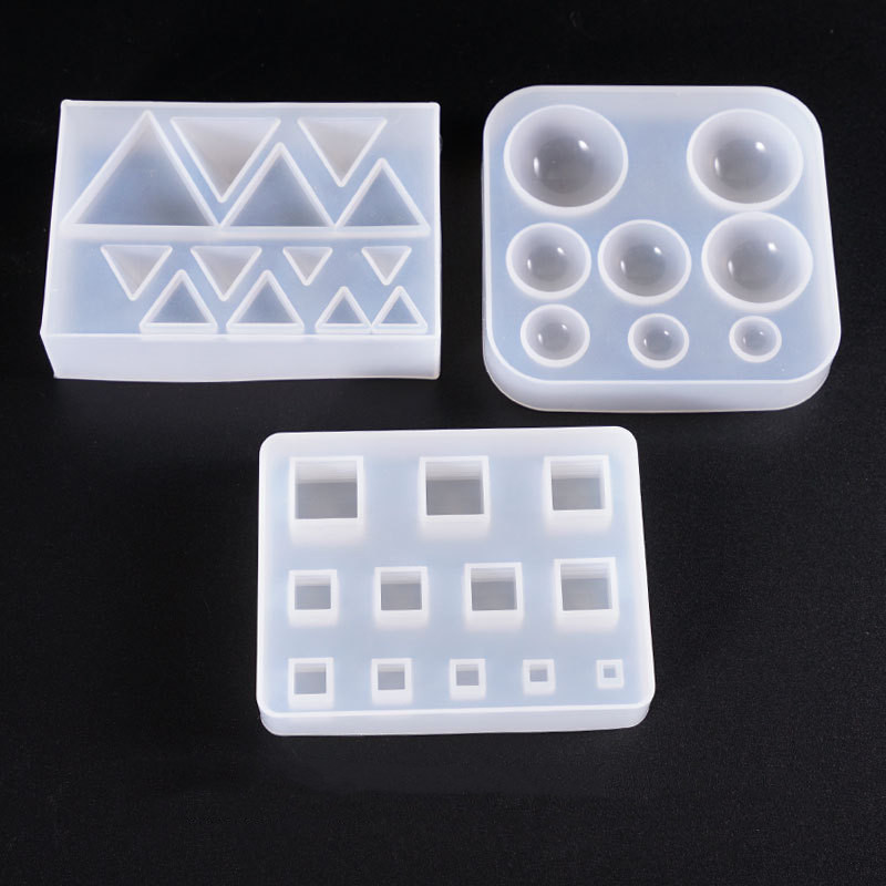 Molde de silicone triangular d - Resin Art Cube avaliação e preço