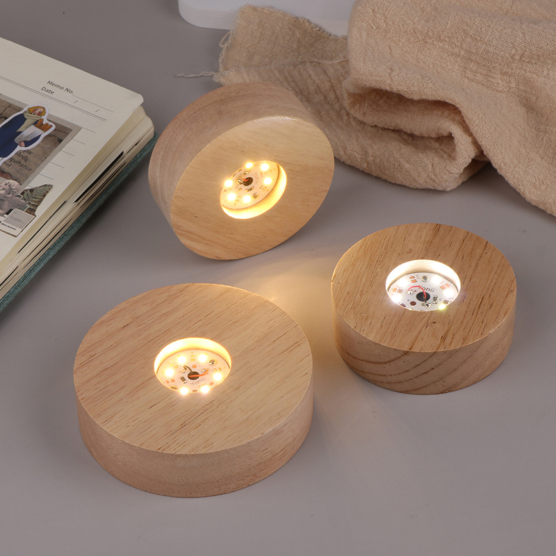 Base de exibição de luz led re - Resin Art Stand avaliação e preço