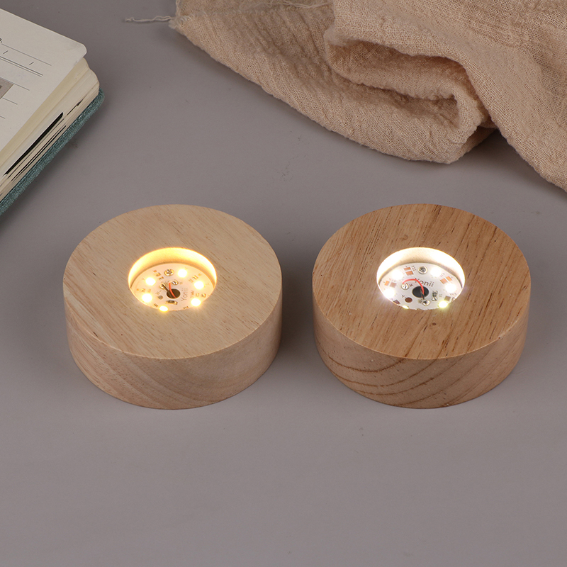 Base de exibição de luz led re - Resin Art Stand avaliação e preço
