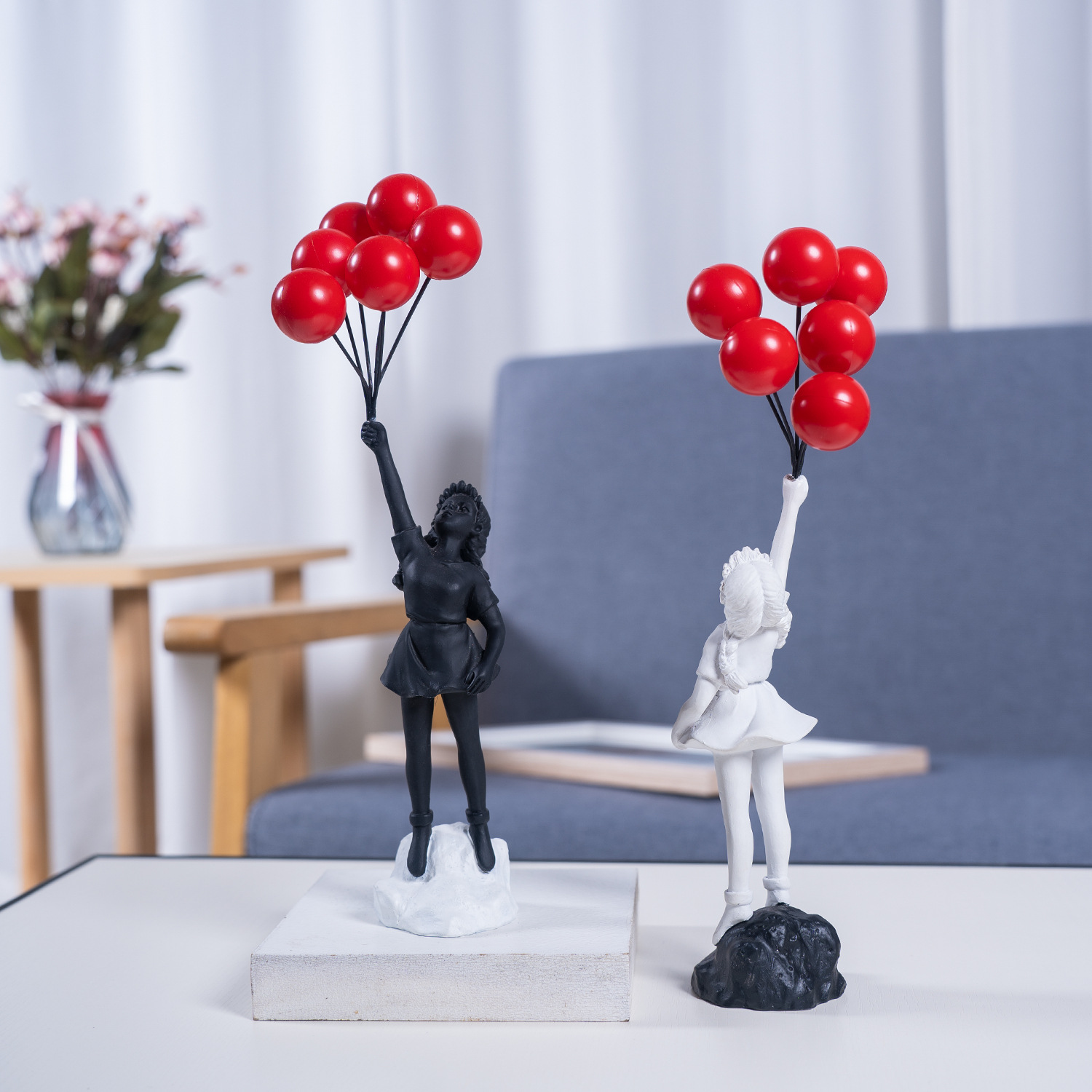 Estátua de Arte Banksy, Figuri - Resin Art Anniversary Gift avaliação e preço
