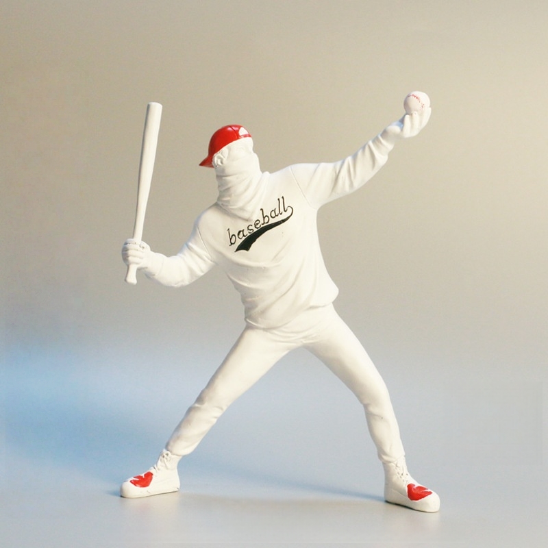 Estátua de Arte Banksy, Figuri - Resin Art Anniversary Gift avaliação e preço