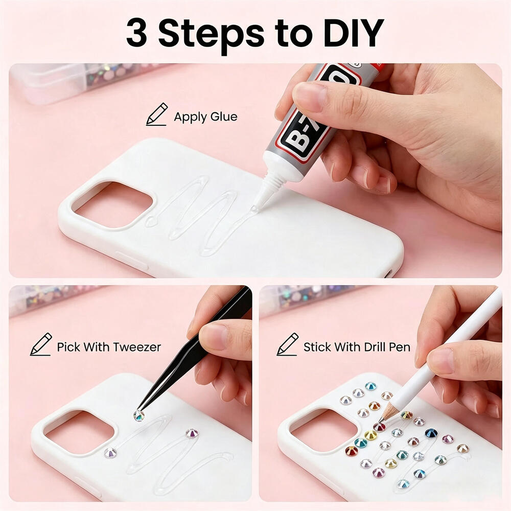 Kit de Strass de Resina Multic - Resin Art Phone Case avaliação e preço